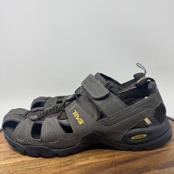Teva Forebay Fishermen\'s Sandal Turkish Coffee 1001116 Men\'s Size 11
